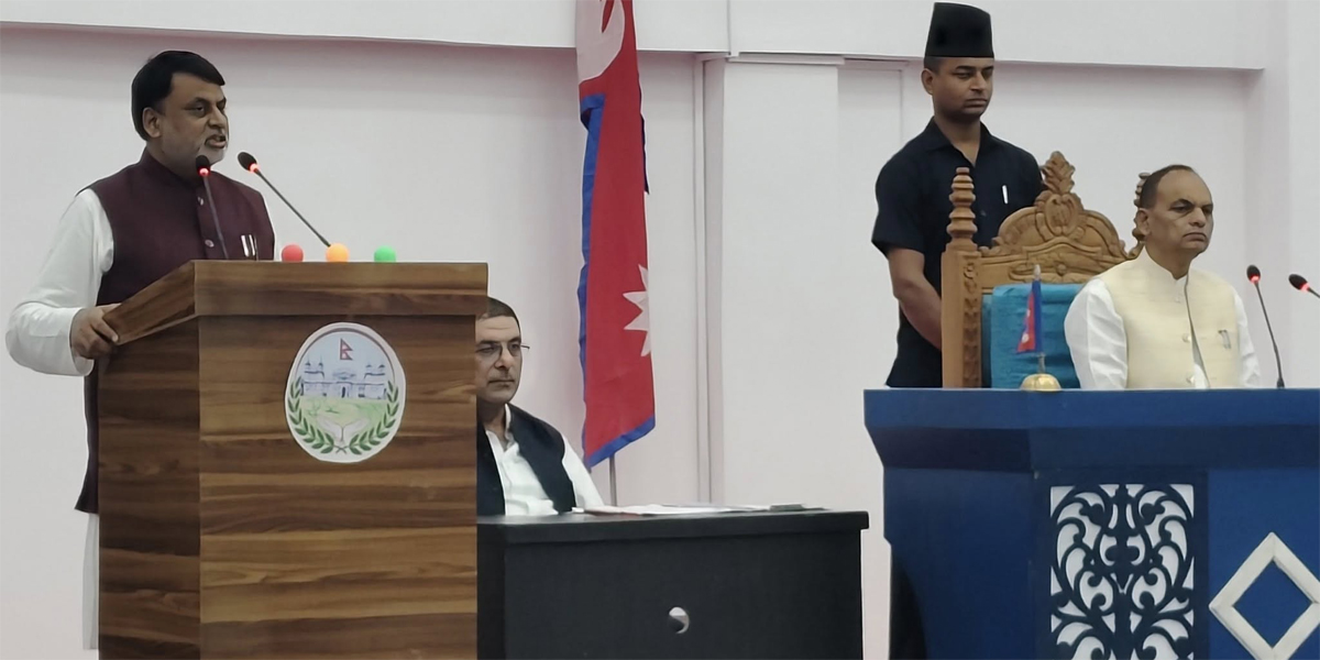 मधेशका मुख्यमन्त्री सोनललाई विश्वासको मत पाउन सकस, मतविभाजन टार्ने प्रयास