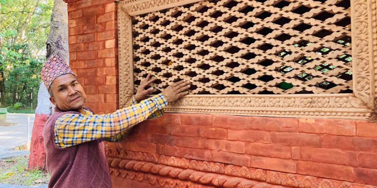 मन्दिरलाई कलात्मक बनाउने भीमबहादुर