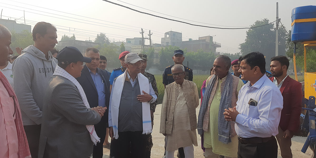 रासायनिक मल  किसानलाई पुग्ने गरी ‘अनलाइन सिस्टम’ विकास गर्दैछौँ : मन्त्री परियार