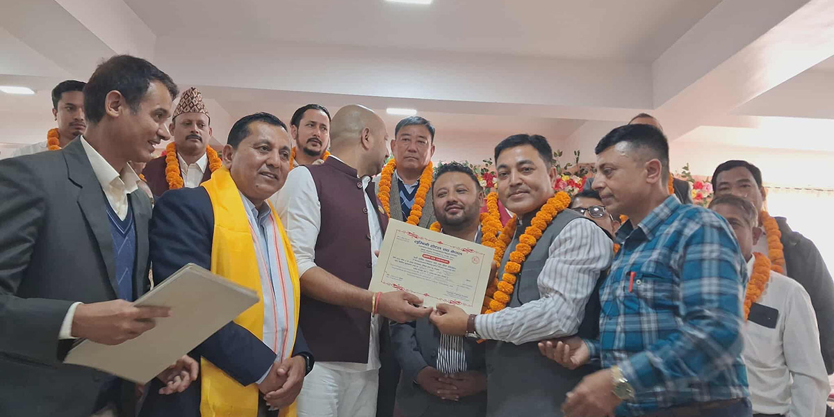 लुम्बिनी होटल संघ नेपालको अध्यक्षमा शर्मा निर्वाचित