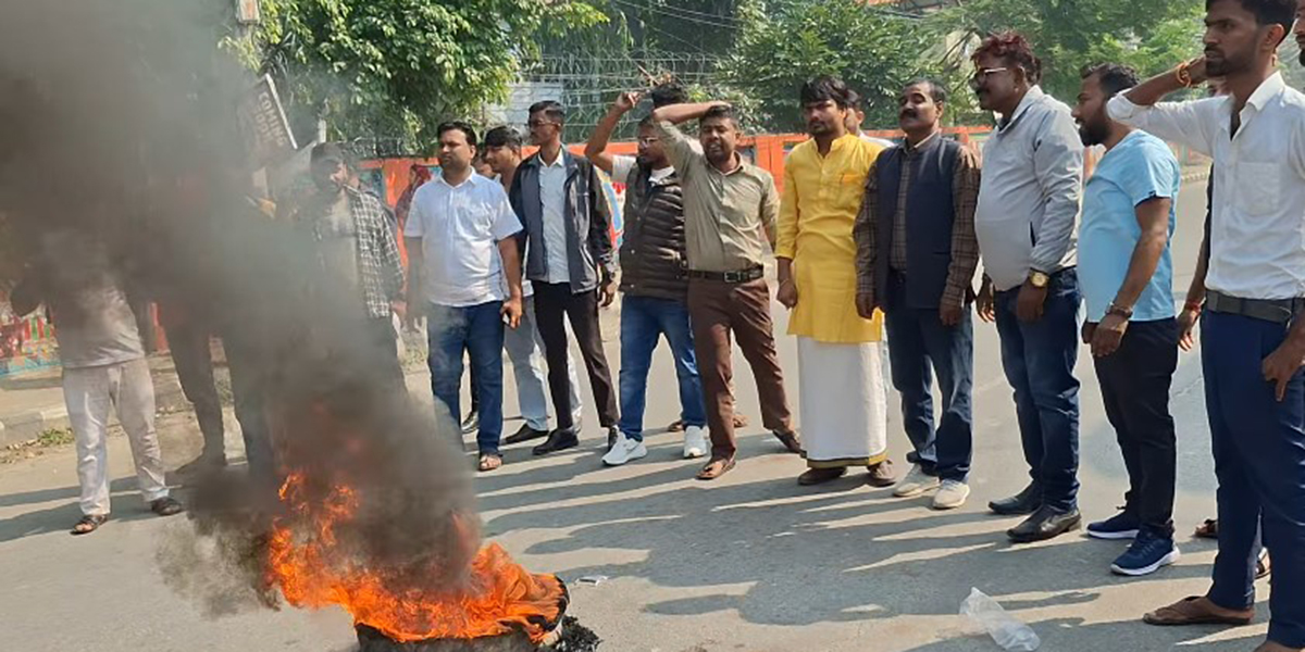 मधेश प्रदेशको मुख्यमन्त्री कार्यालयमा तालबन्दी