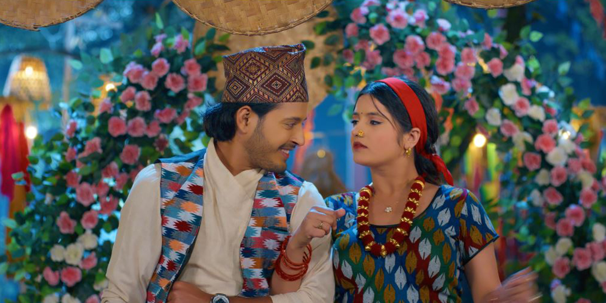 मुगलान’ को गीत ‘पुन्टु पियारी’ मा प्रभात र स्मारिकाको नृत्य