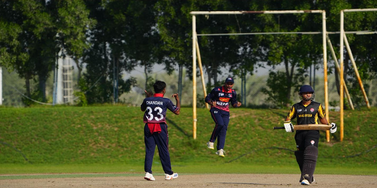 एसिसी प्रिमियर कप : सेमिफाइनलमा नेपालले पायो ५२ रनको लक्ष्य