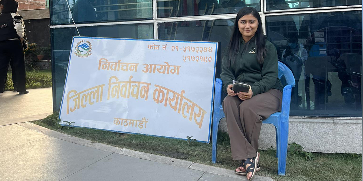 गायिका रचना रिमालले गरिन् मतदाता नामावलीमा नाम दर्ता