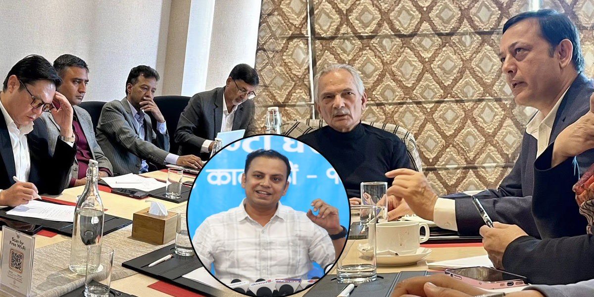 बाबुराम भट्टराई र जनार्दन शर्मासँग सहकार्यबारे रास्वपाको छलफल