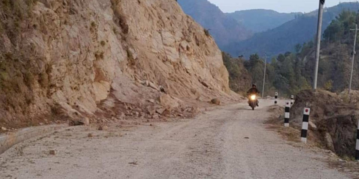 खुल्यो मुर्कची-रौता-जाँते ग्रामीण सडक