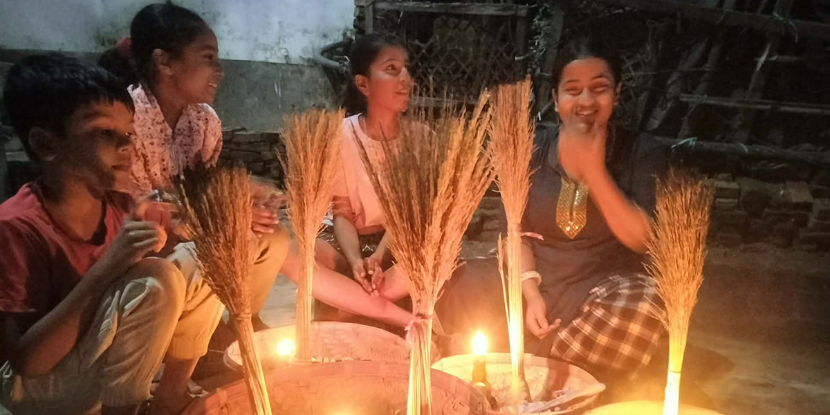 दाजुभाइप्रति समर्पित ‘सामा’ पर्वको समापन गर्दै मिथिलानी