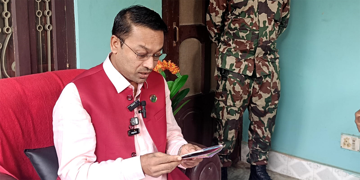 सातदलीय गठबन्धनका कारण प्रदेशमा सुरक्षा ‘थ्रेट’ बढ्यो : मुख्यमन्त्री यादव