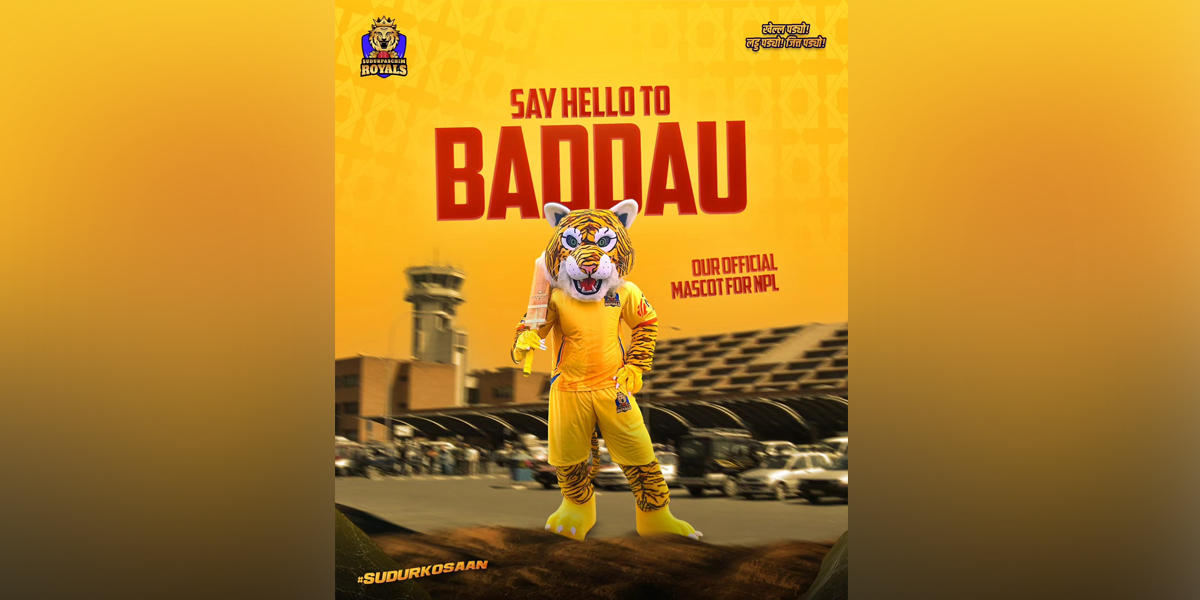 सुदूरपश्चिम रोयल्सको मस्कट ‘बड्डाउ’