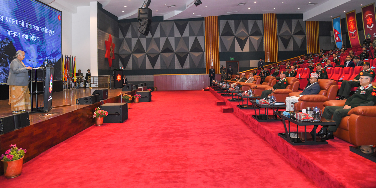 निर्वाचन सुरक्षाको जिम्मेवारी पूरा गर्न सेनालाई प्रधानमन्त्रीको निर्देशन