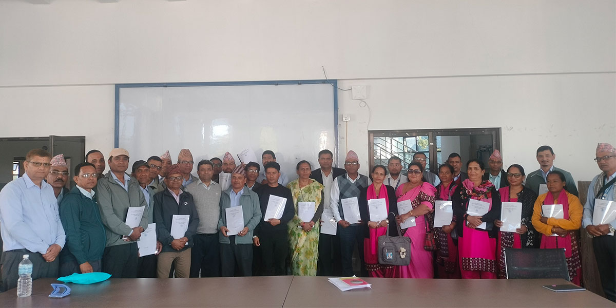 शुक्लाफाँटा नगरपालिका र प्रधानाध्यापकबीच कार्यसम्पादन सम्झौता