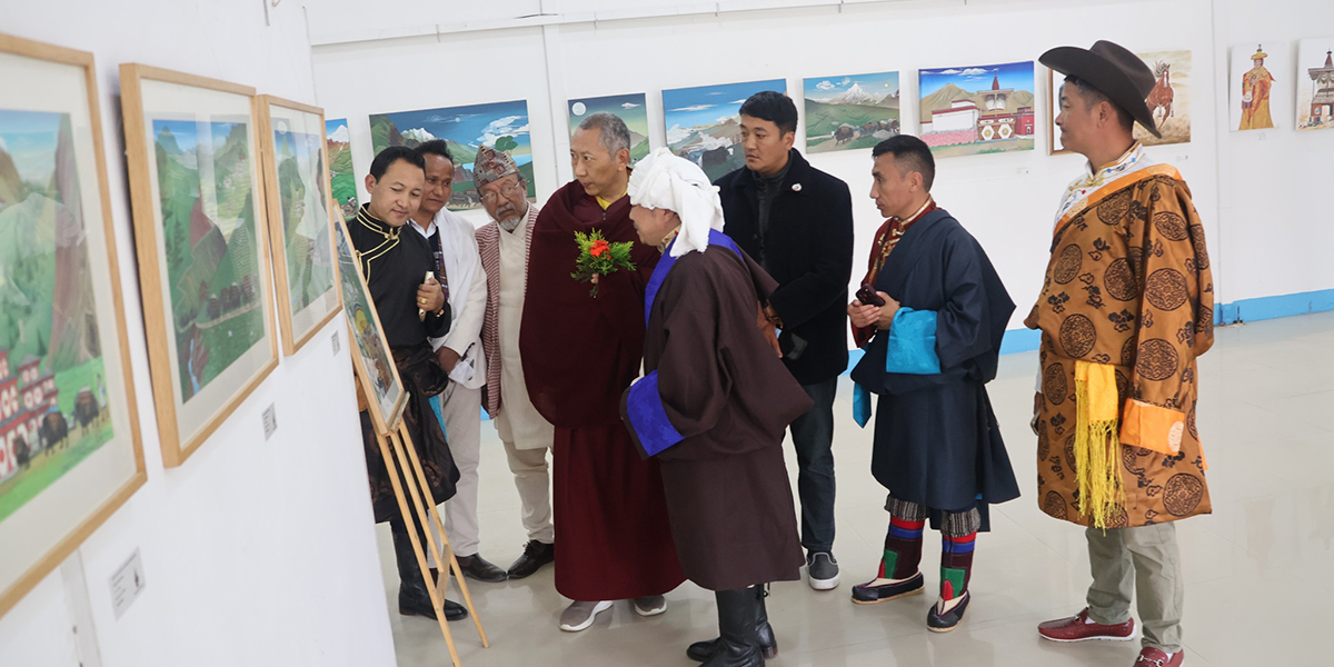 ललितकला प्रतिष्ठानमा हिमाली संस्कृति झल्किने ‘ट्रेसिङ दि हिमालय’ प्रदर्शनी
