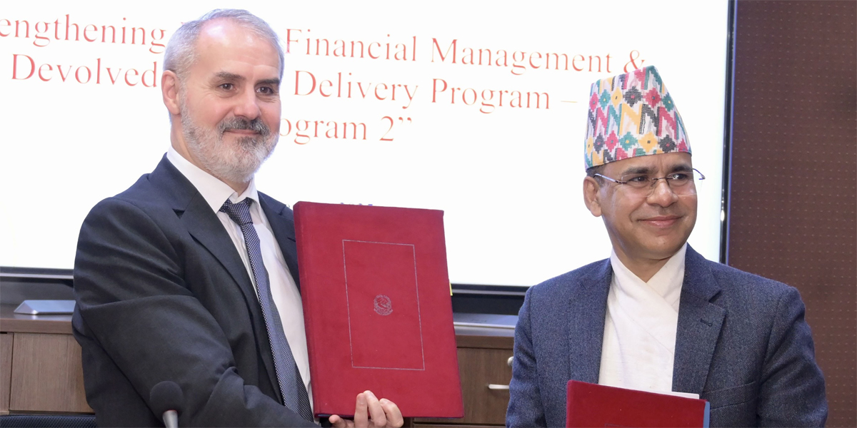 एडीबीले १० करोड अमेरिकी डलर ऋण सहयोग गर्ने