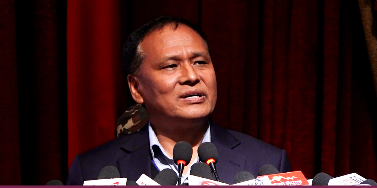 अब परिवर्तनको नेतृत्व विकल्प दिन सक्ने पार्टीले गर्नुपर्छ : मन्त्री घिसिङ