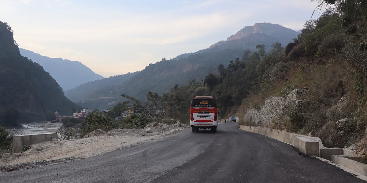 मालढुंगा-बेनी सडक : स्तरोन्नतिपछि यात्राअवधि छोटियो