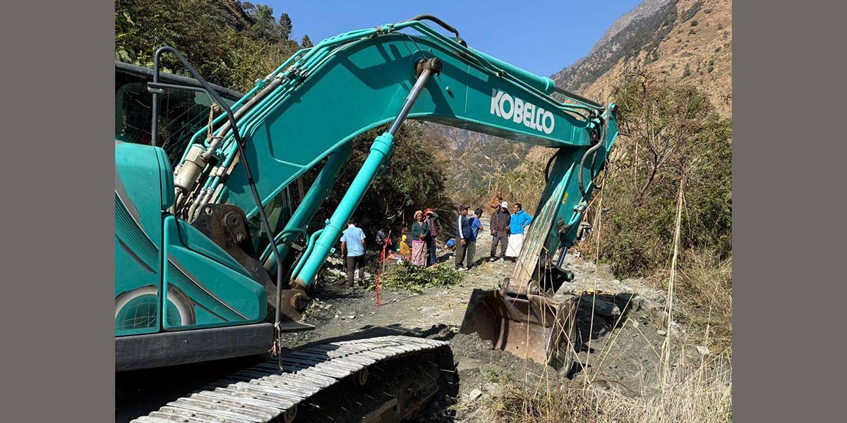 मुदीखोला जलविद्युत् आयोजनाको पहुँचमार्ग निर्माण सुरु