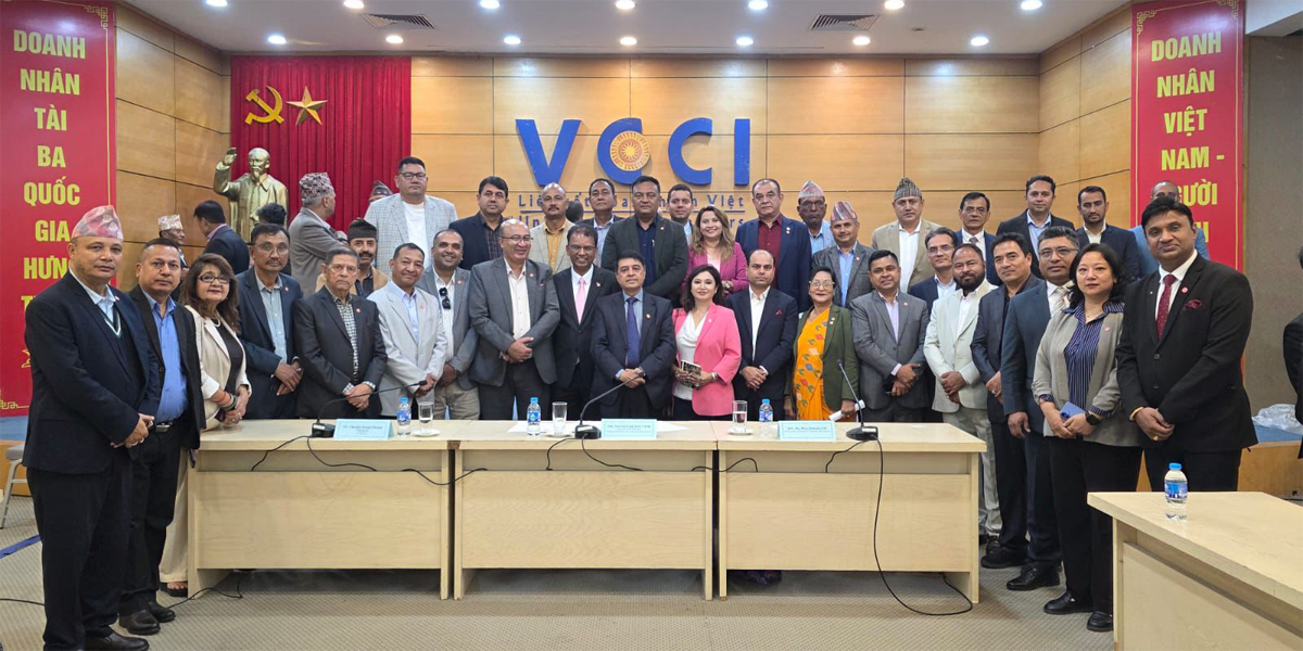 नेपाल र भियतनामका व्यवसायी बीच छलफल, महासंघ र भियतनाम चेम्बर बीच सहकार्य हुने
