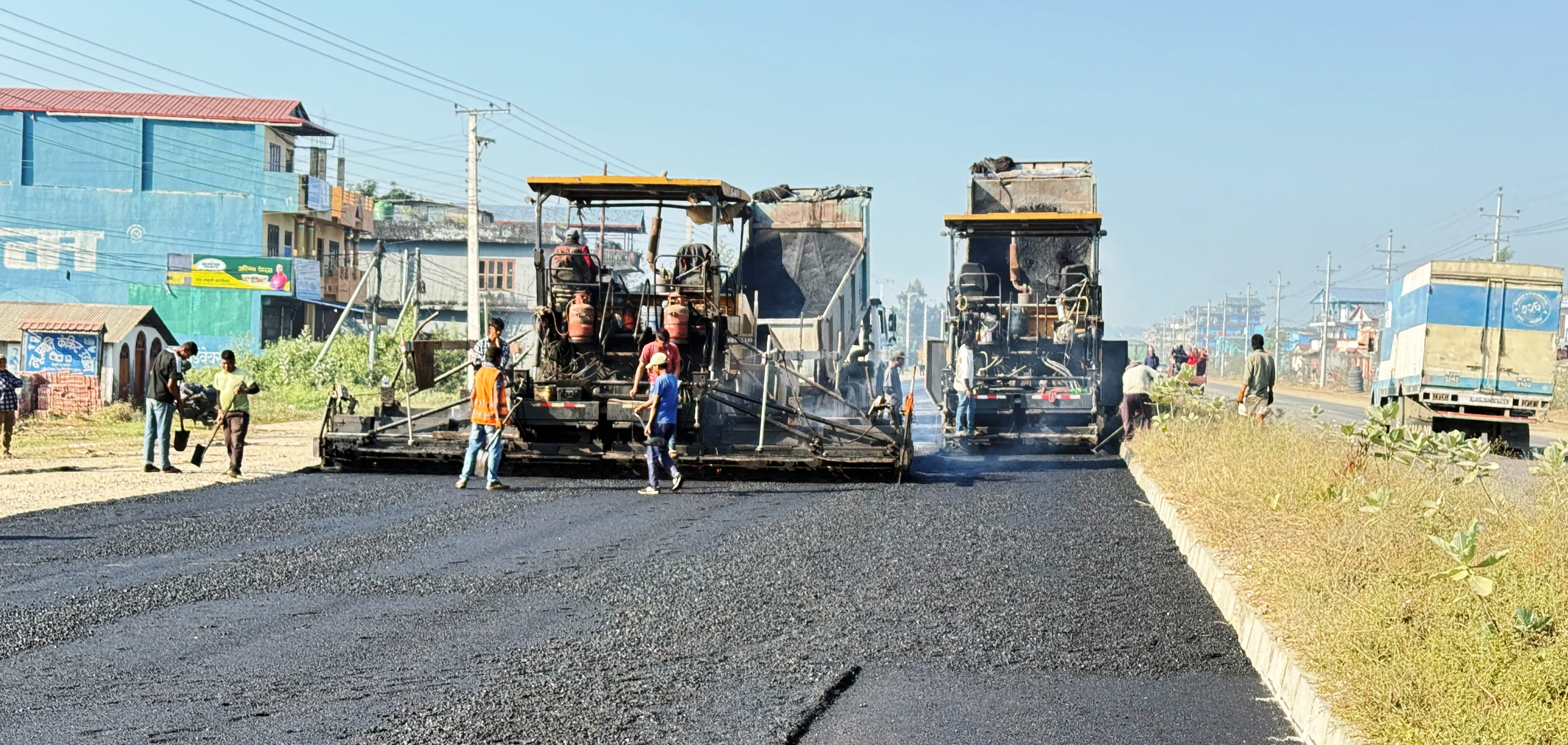 नारायणगढ-बुटवल सडकको भौतिक प्रगति ७६ प्रतिशत