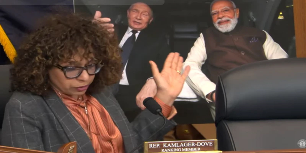 अमेरिकी संसदीय समितिमा किन देखाइयो मोदी–पुटिनको तस्बिर?
