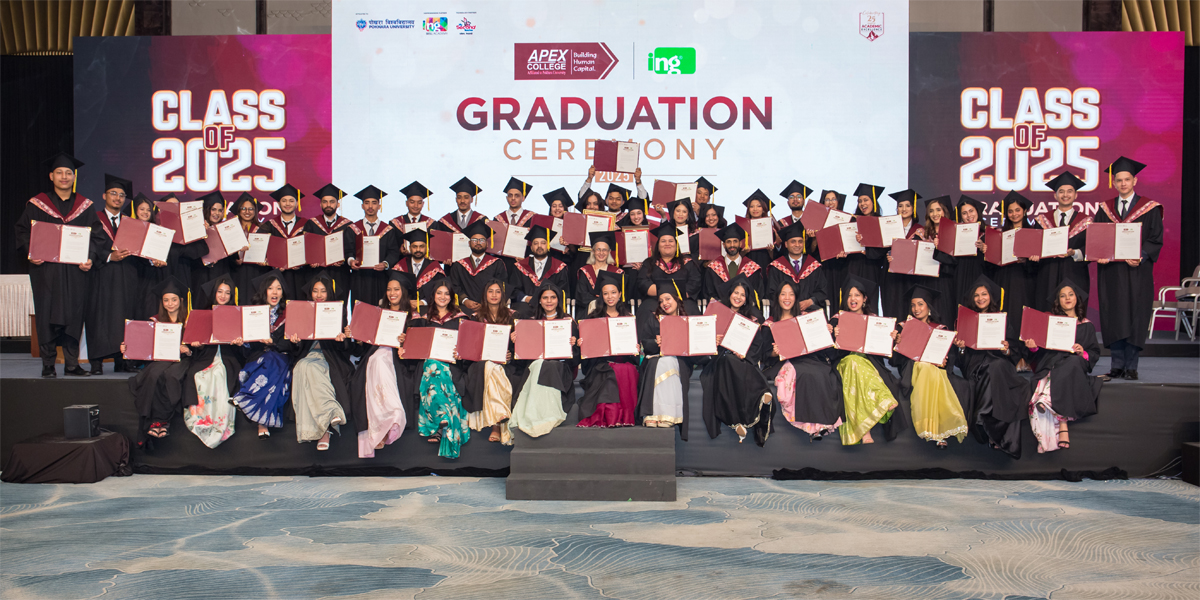 एपेक्स कलेजको दीक्षान्त समारोह सम्पन्न