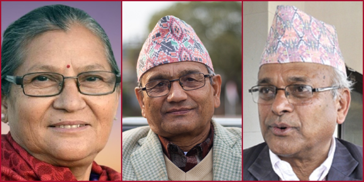 एमालेको सक्रिय राजनीतिबाट बाहिरिए यी तीन नेता