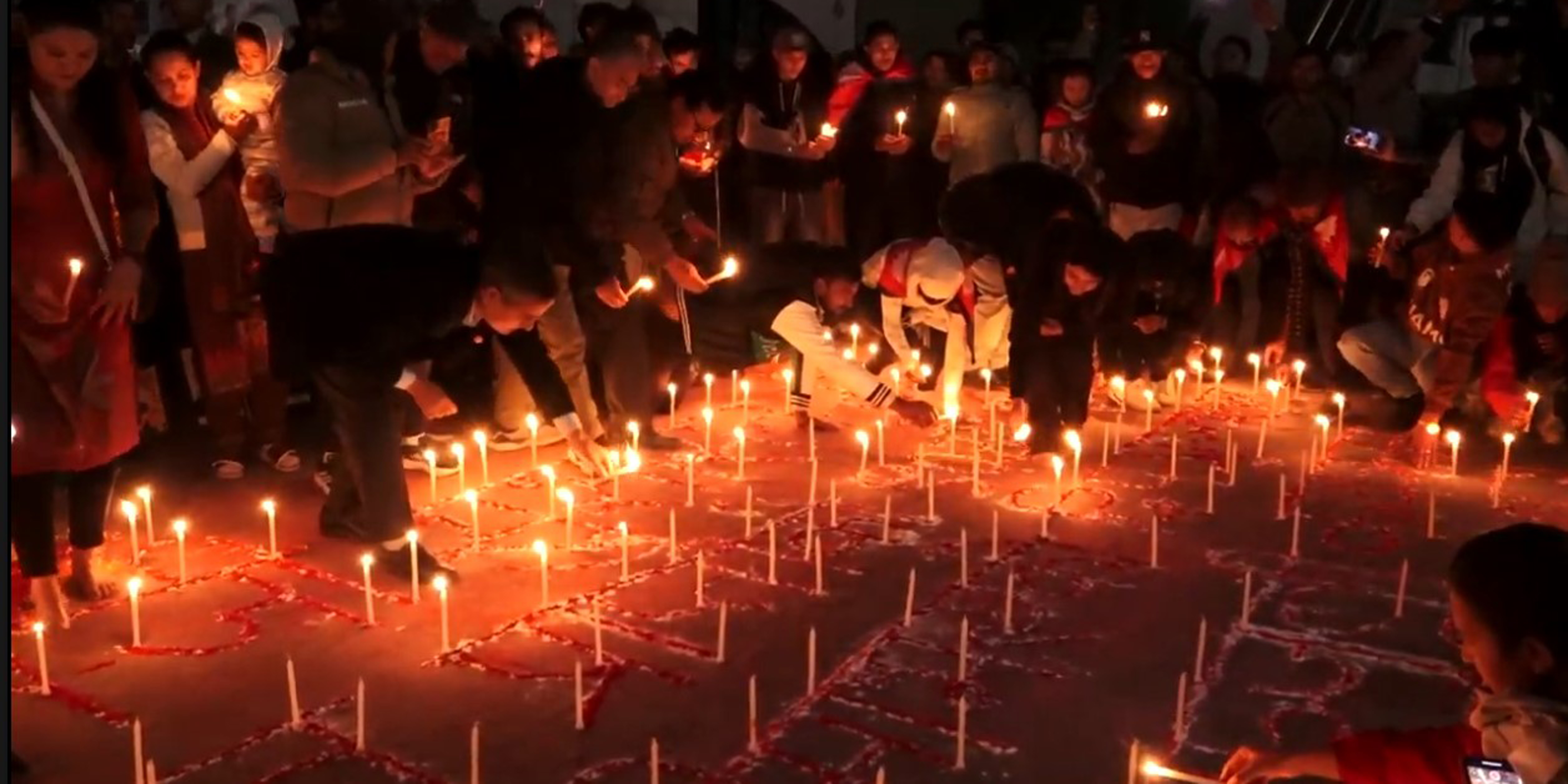 जेनजी सहिदहरूको सम्झनामा दीप प्रज्वलन