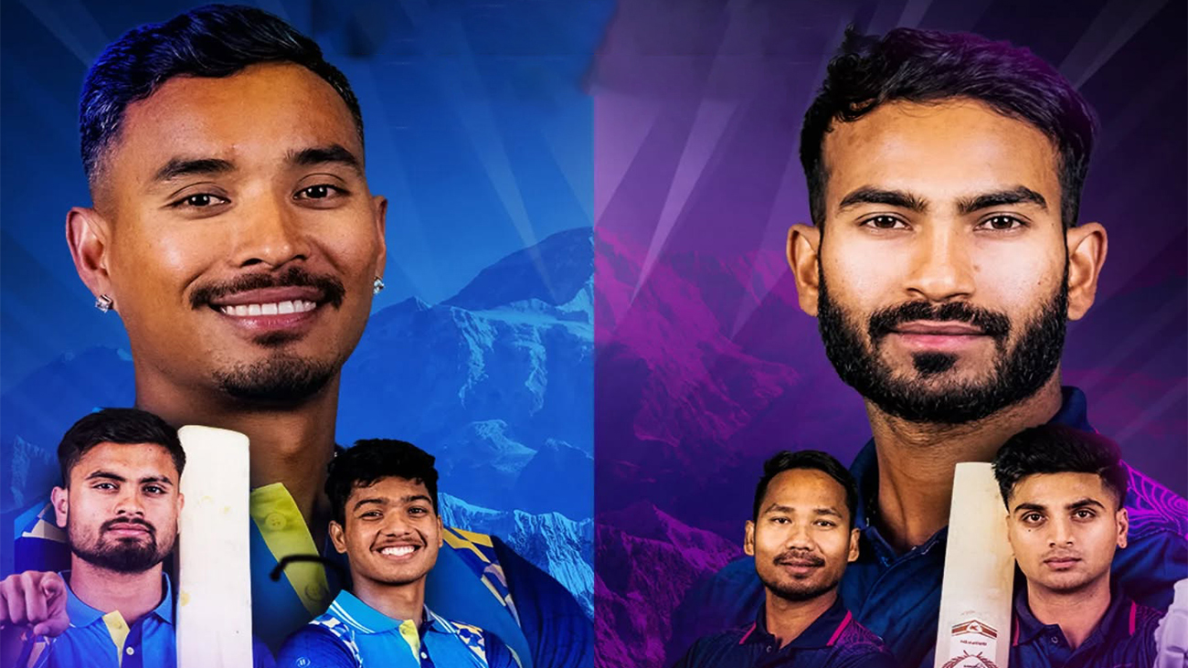 बाहिरिएका दुई टोली एकसाथ भिड्दै