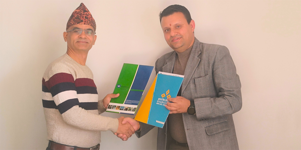 उद्यमशीलता सुदृढीकरणका लागि कुमारी बैंक र वीनरक इन्टरनेशनलबीच सहकार्य
