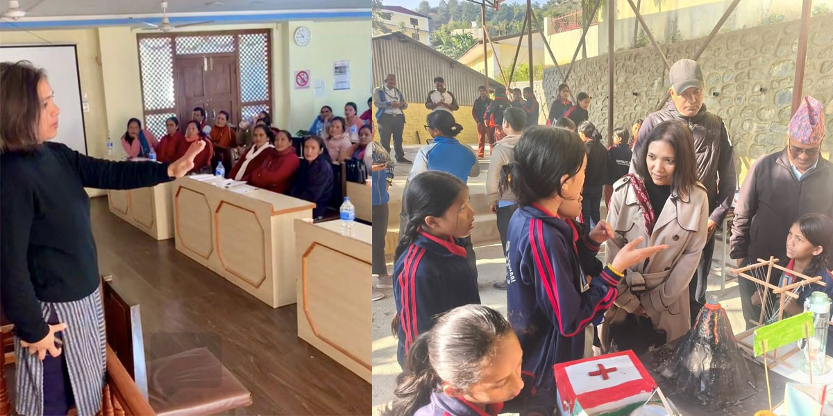 न्यूनतलब र चुनौतीपूर्ण अवस्थाबीच पनि बालबालिकाको सर्वाङ्गीण विकासमा ईसीडी शिक्षक योगदान प्रशंसनीय : मानुषी यमि भट्टराई