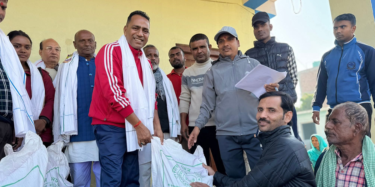 किसानलाई अनुदानमा गहुँको बीउ