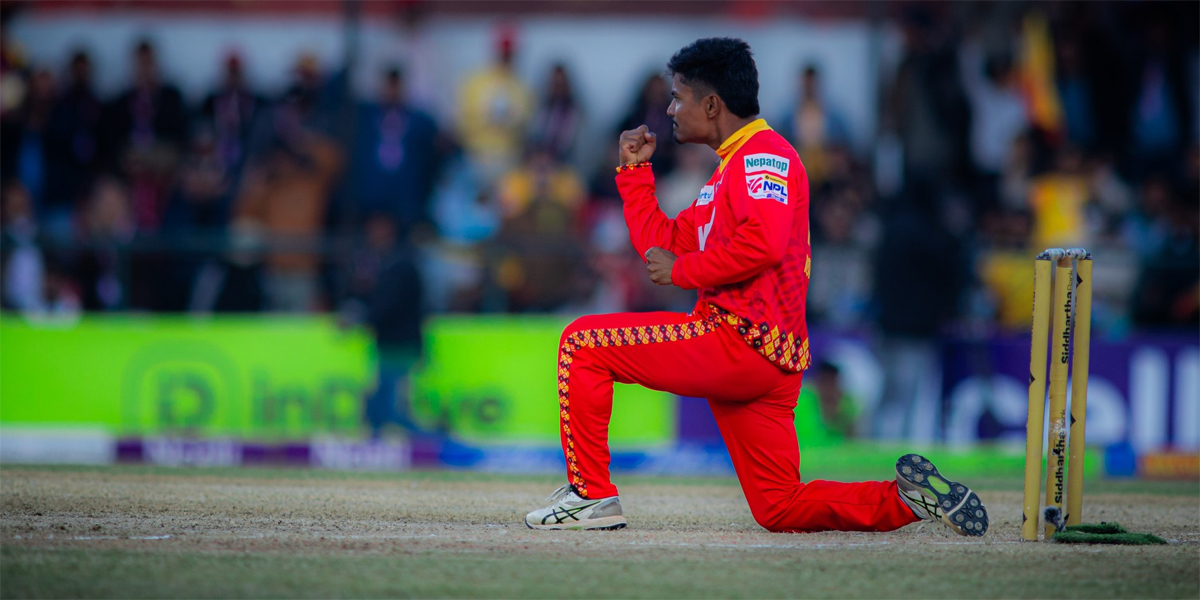 एनपीएल फाइनल : रोहितको ह्याट्रिक, सुदूरपश्चिमले प्रस्तुत गर्‍यो सामान्य लक्ष्य