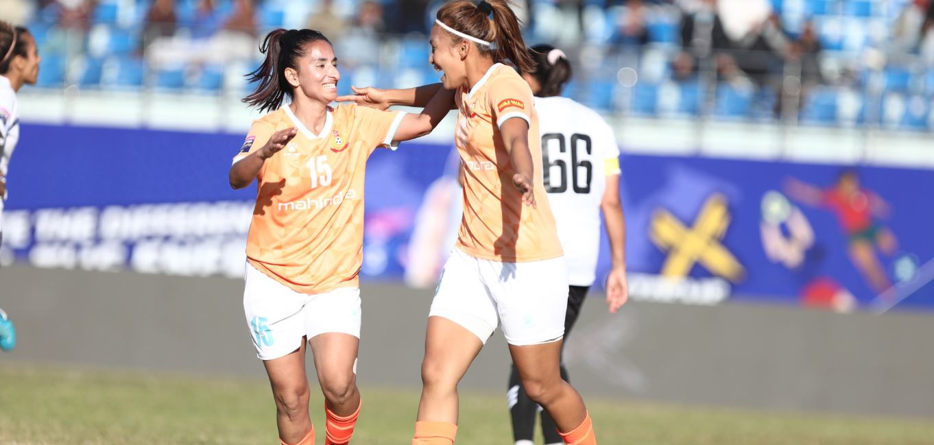 साफ महिला क्लब च्याम्पियनसिप : एपीएफले इस्ट बंगालसँग फाइनल खेल्ने