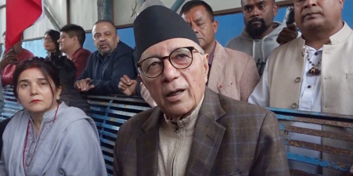 संविधानलाई ट्र्याकमा ल्याउन फागुन २१ को चुनावको विकल्प छैन : कोइराला