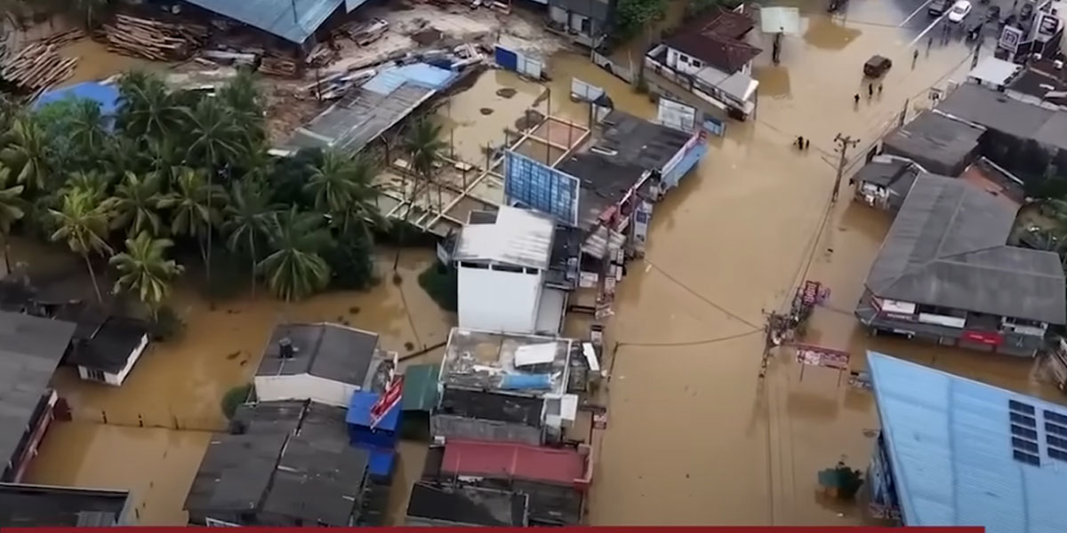 श्रीलंकामा ७५ हजार बढी घर क्षतिग्रस्त