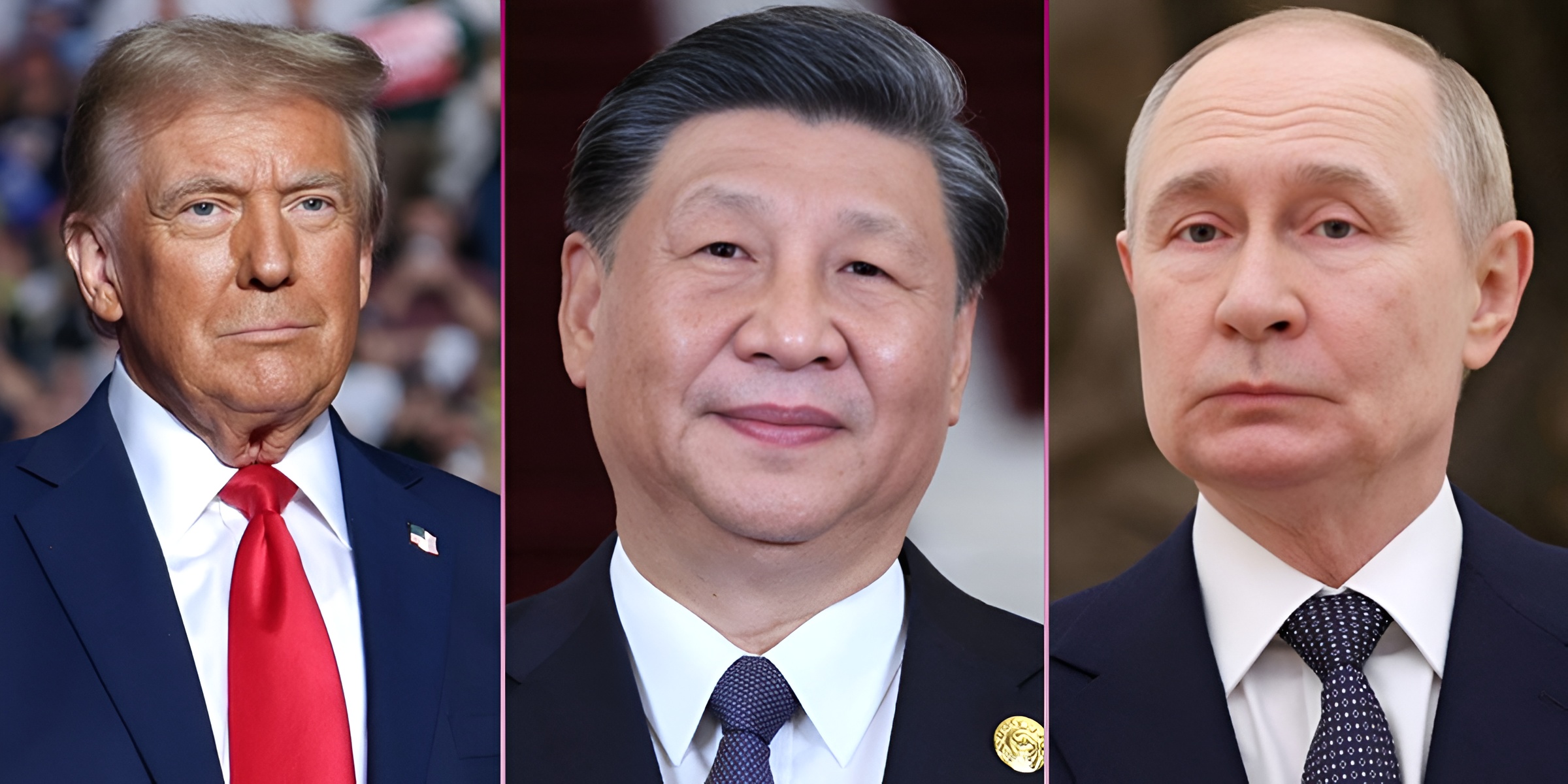 शक्तिशाली नेता बन्ने दौडमा ट्रम्प, सी र पुटिन