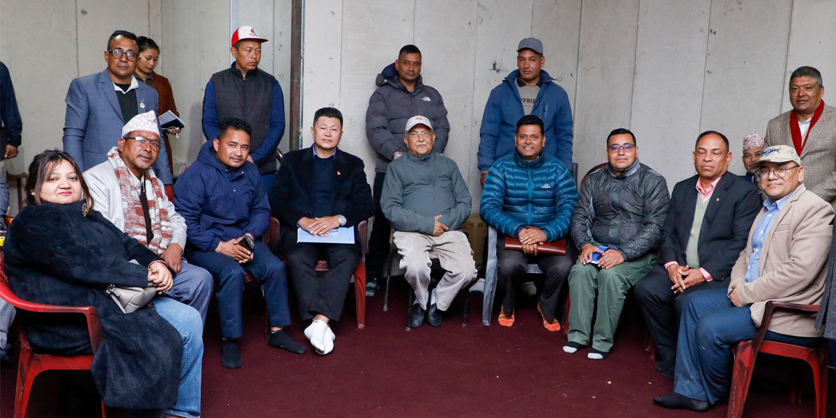 एमाले महाधिवेशन नजिकिँदै, च्यासल कार्यालयमा बढ्यो चहलपहल