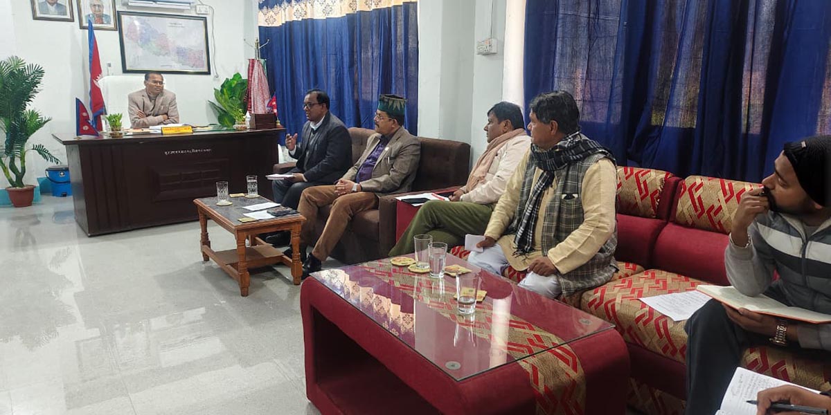 जनकपुरधामलाई व्यवस्थित बनाउन प्रदेश सरकारको चासो