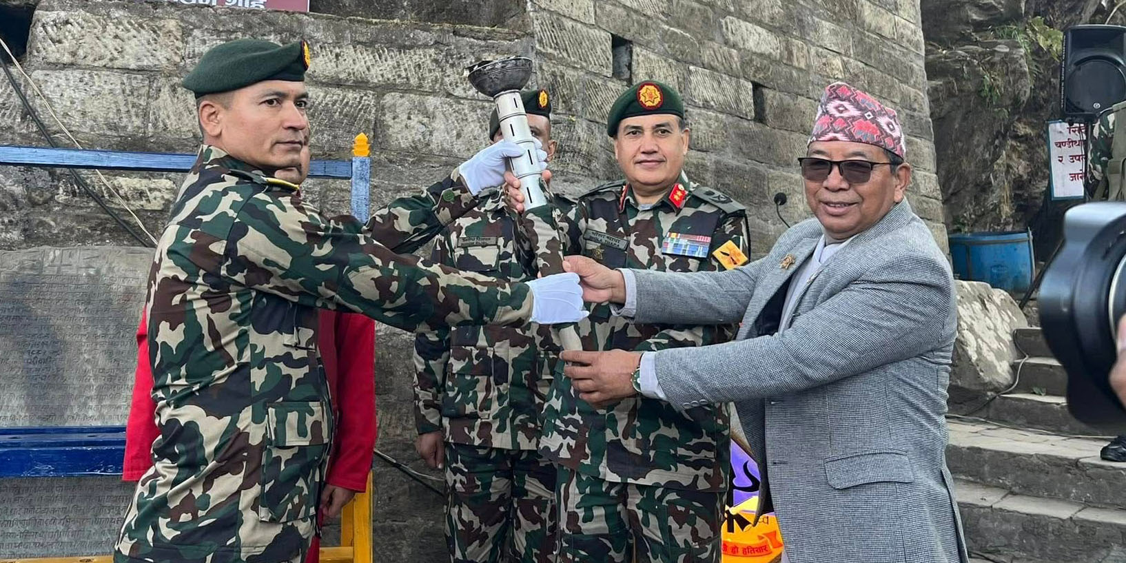 सुरु भयो गोरखा-काठमाडौँ एकीकरण पदयात्रा