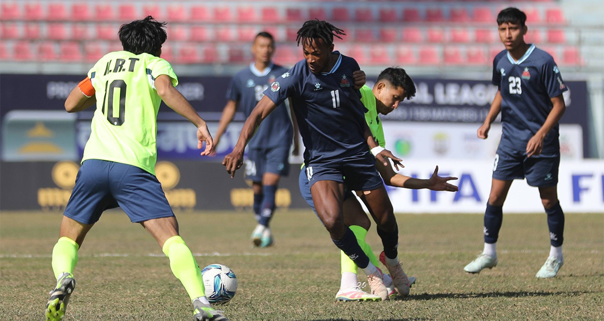 एन्फा राष्ट्रिय लिग : एनआरटी विजयी