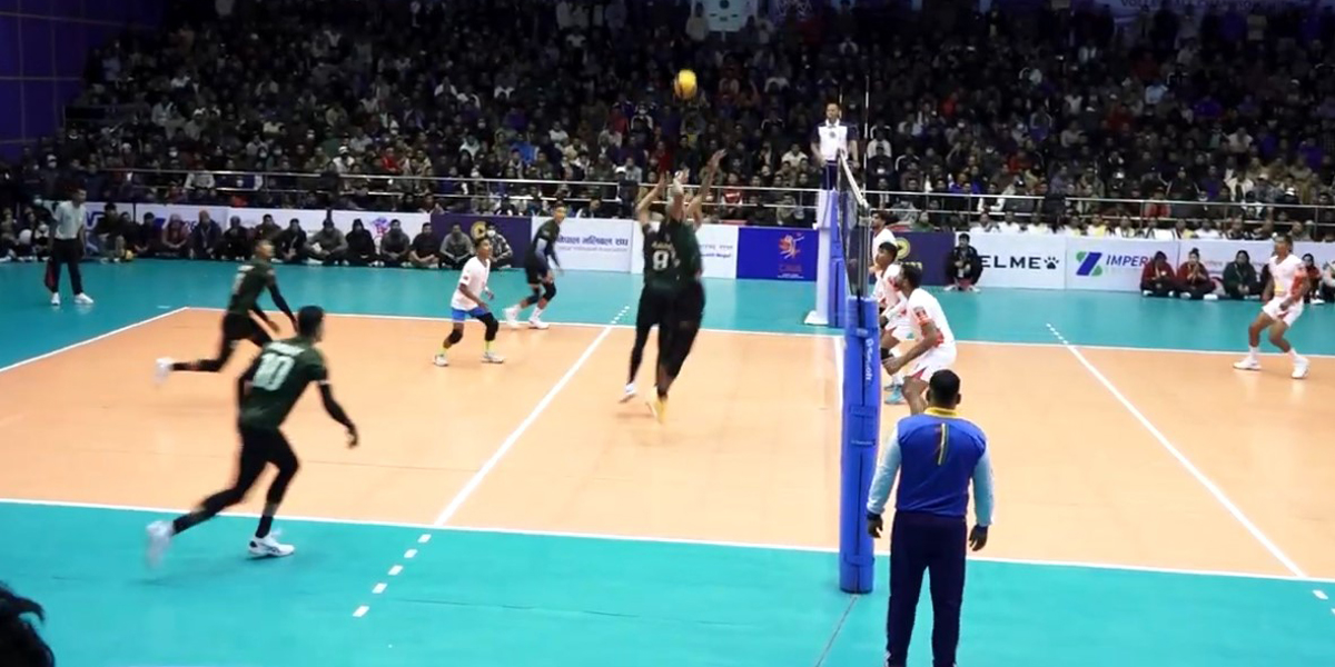 हेल्प नेपाल स्पोर्टस क्लबलाई एनभीए भलिबलको उपाधि