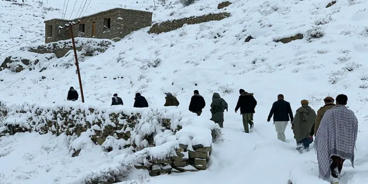 अफगानिस्तानमा हिमपात, ६१ जनाको मृत्यु