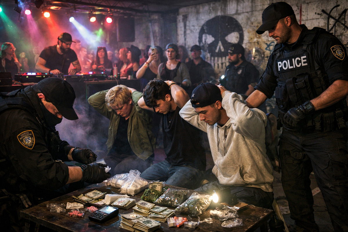 गोदावरीमा ७२ घण्टे अन्डरग्राउन्ड म्युजिकल पार्टी, लागुऔषधसहित समातिए ९ जना