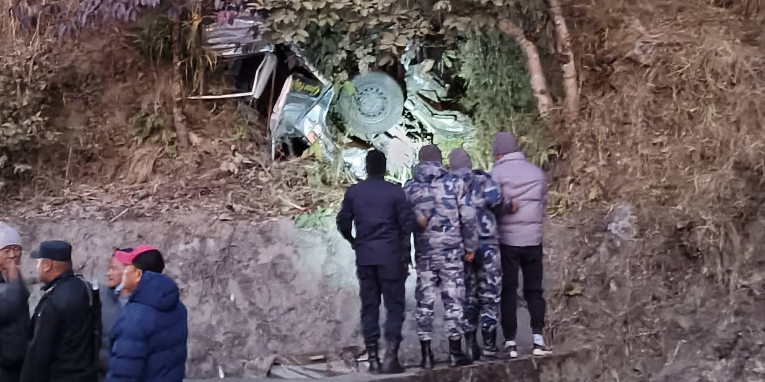 मकवानपुरमा जिप दुर्घटना, ६ जनाको मृत्यु