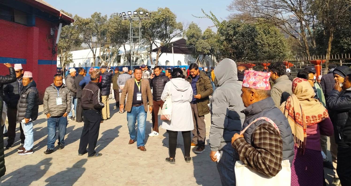 कांग्रेस विशेष महाधिवेशन : मतदान राति ८ बजेदेखि