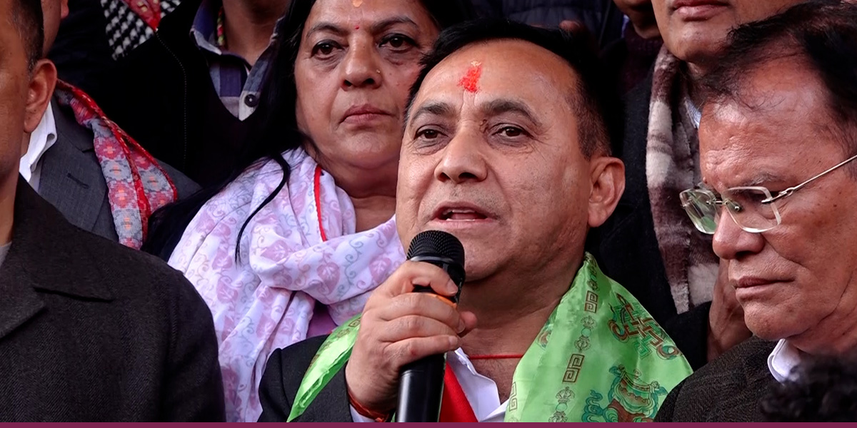 विषयवस्तुलाई परिपक्व ढंगले हल गर्नसक्ने क्षमता सभापति थापासँग मात्रै छ : शर्मा