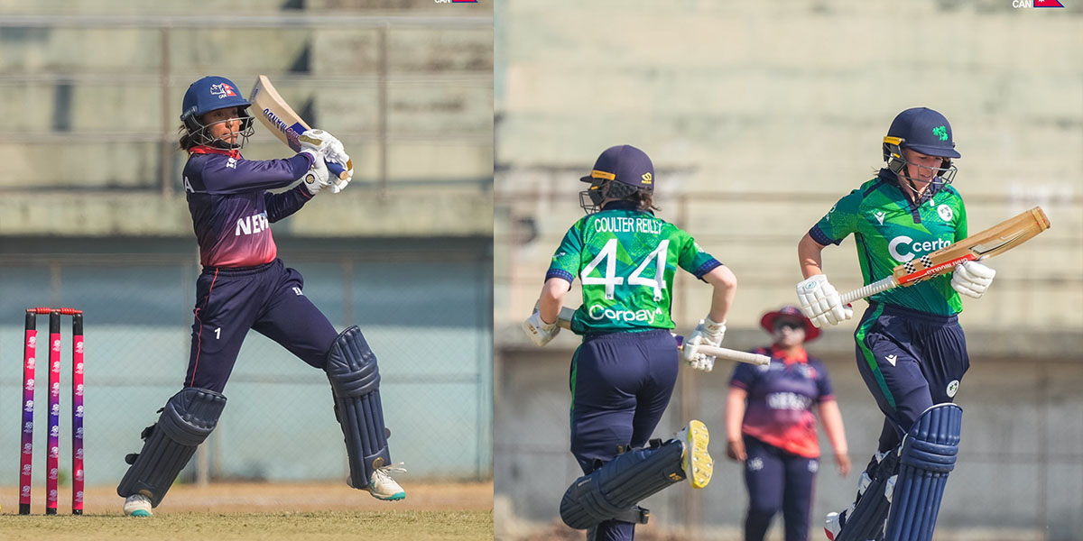 महिला टी २० विश्वकप ग्लोबल छनोट : वार्म अप खेलमा आयरल्यान्डसँग नेपाल स्तब्ध