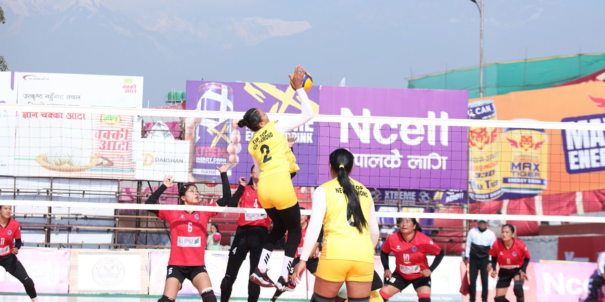 न्यू डायमण्ड टाइगर कप भलिबलको फाइनलमा