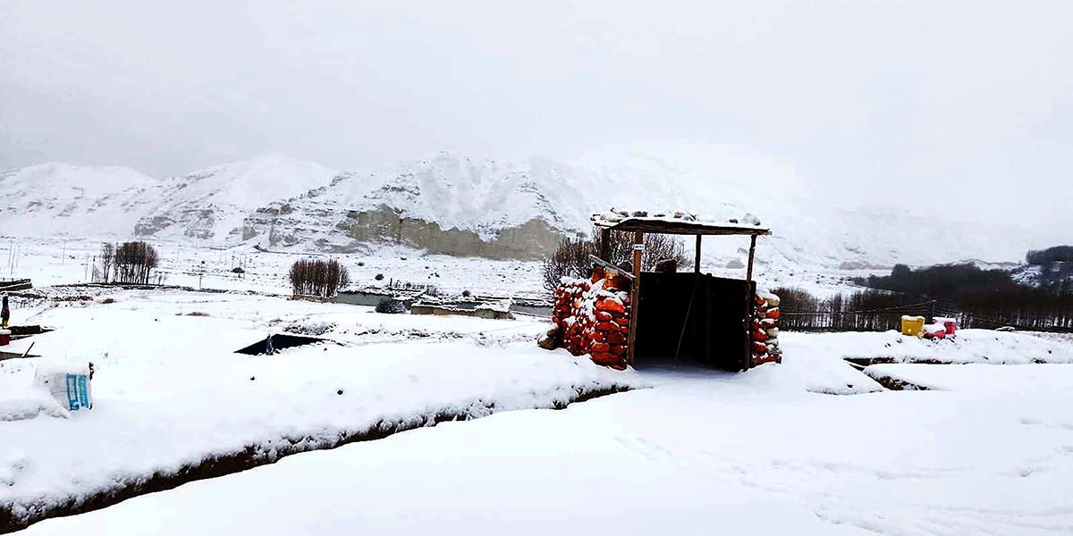 हिमपातले सेताम्मे मुस्ताङ