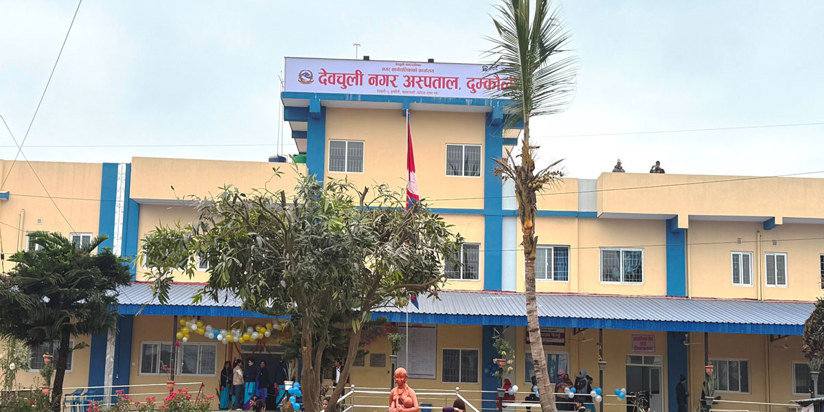 नवलपुरमा चौध करोडमा अस्पताल भवन निर्माण