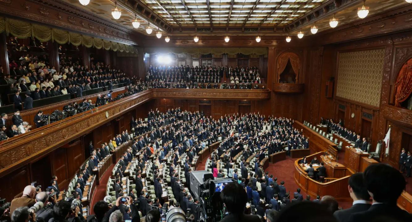 जापानमा संसद् विघटन